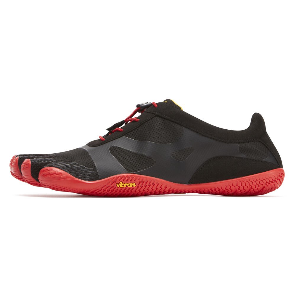 Vibram FiveFingers Herre Træningssko Sort/Rød - Kso Evo - 0653TUBSZ